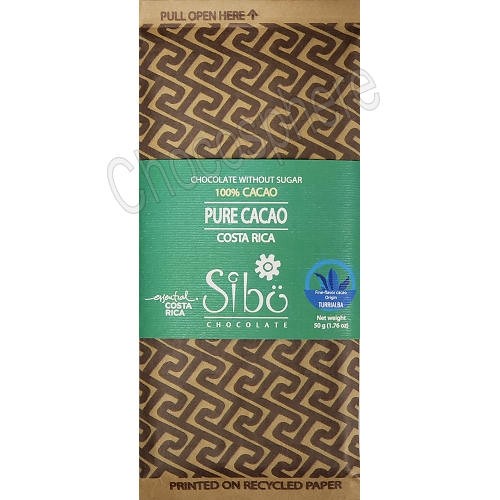 ‘Pure Cacao’ 100% Cacao Bar – 50g