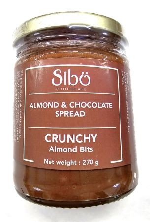 Sibu Crunchy Almond Spread - 270g  – Chocosphere