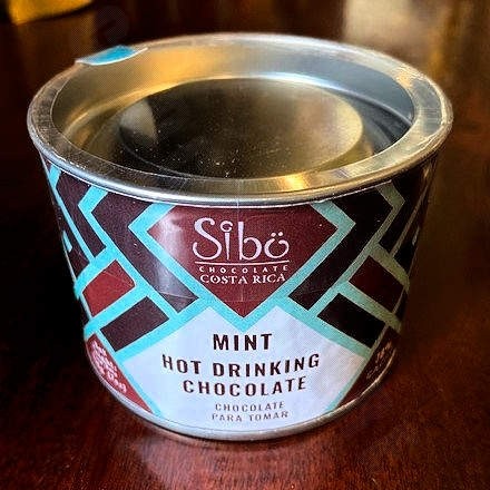 Mint Hot Drinking Chocolate Canister - 200g