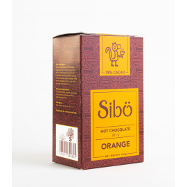 Sibo Orange Hot Drinking Chocolate Box - 200g