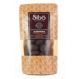 Sibo Sibu Sugar-Free “Keto” Dark Chocolate Covered Almonds Pouch - 100g  – Chocosphere