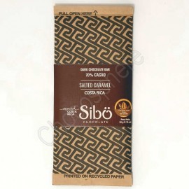 Sibo Dark w/Salted Caramel 70% Cacao Bar - 50g