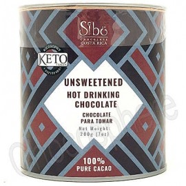 Sibo Unsweetened "Keto" Hot Drinking Chocolate Canister - 200g